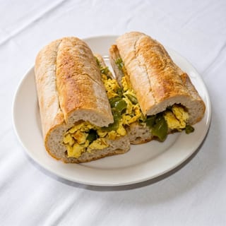 Peppers & Eggs Sandwich