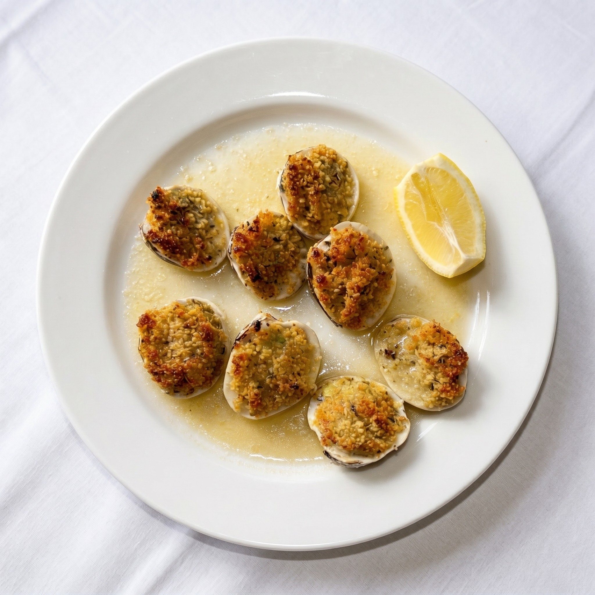 Baked Clams.