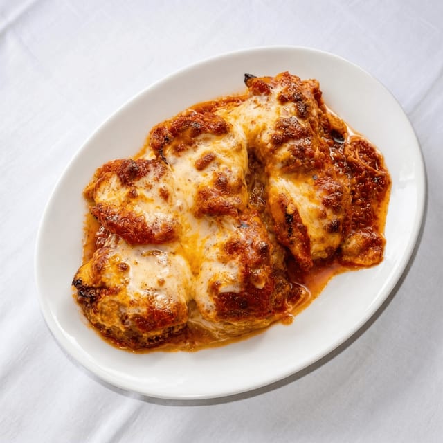 Shrimp Parmigiana.