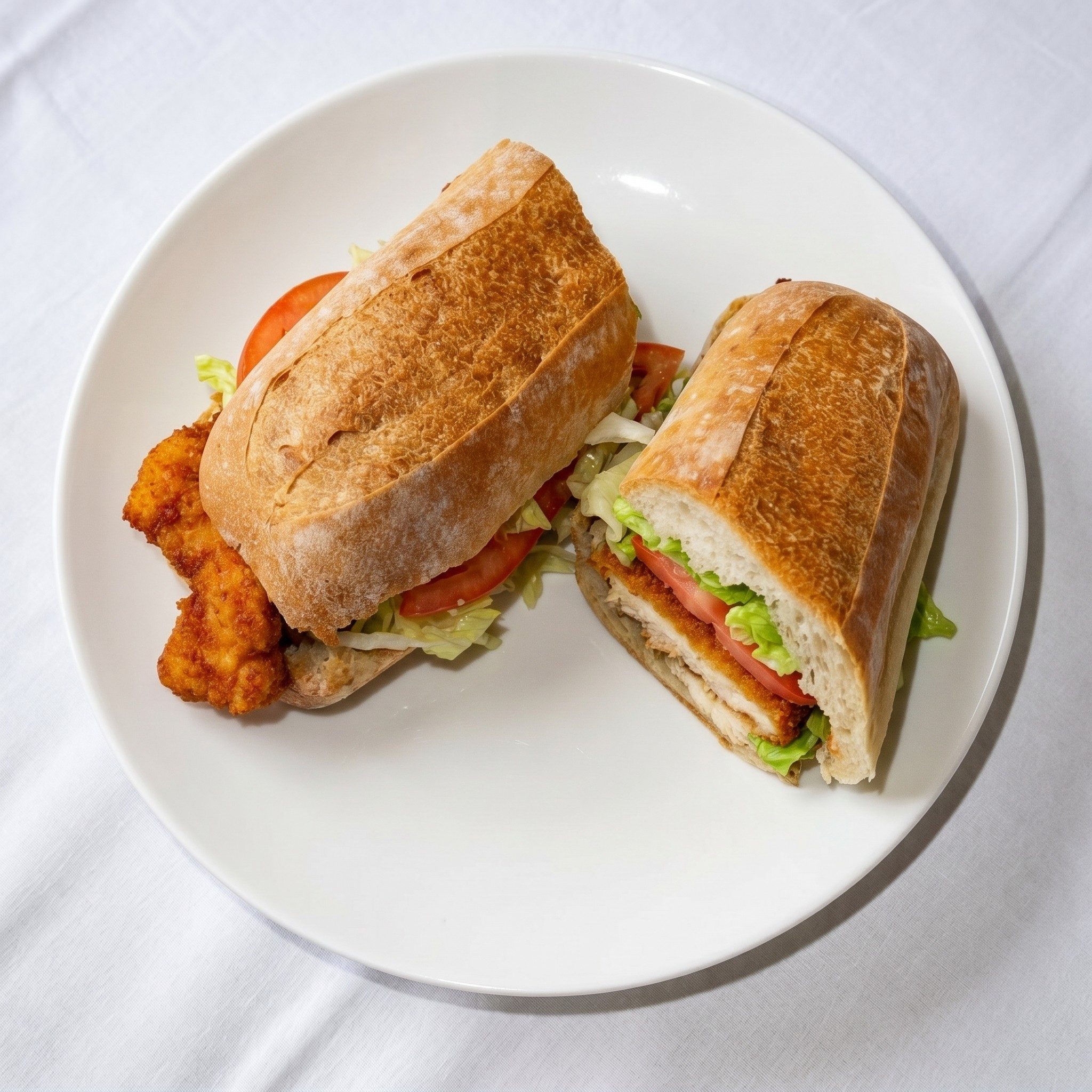 Chicken Cutlet Sandwich.