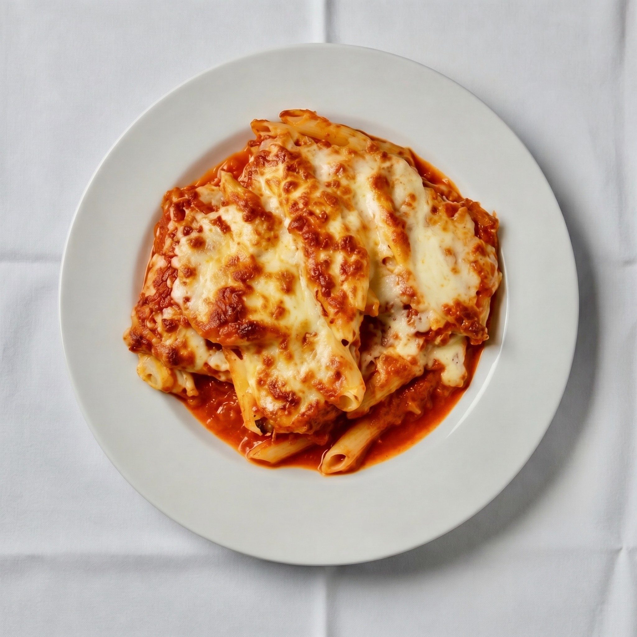 Eggplant Rollatini with Penne.