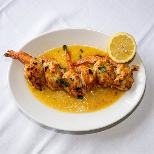 Stuffed Shrimp with Crabmeat.