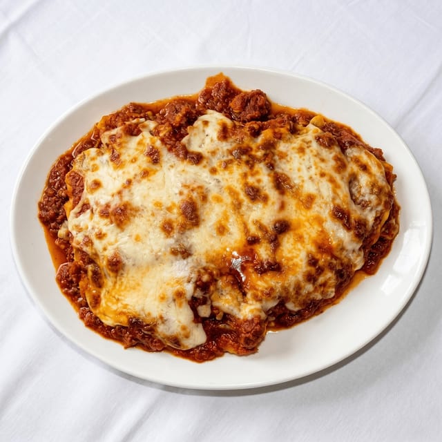 Eggplant Parmigiana.