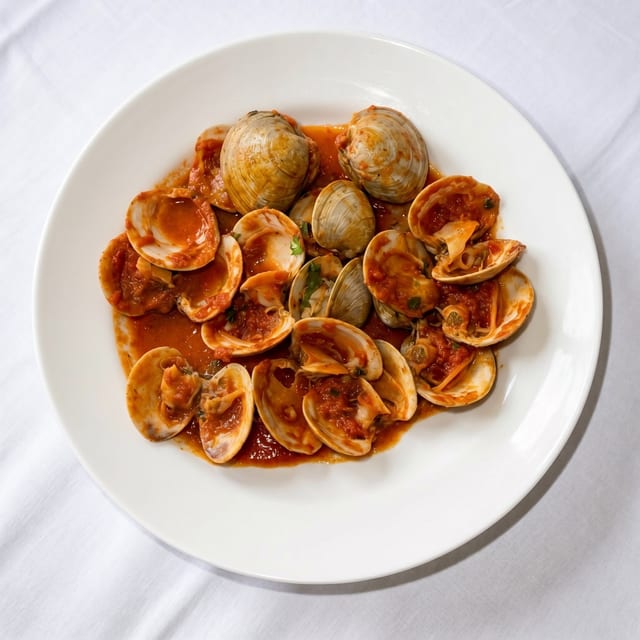 Clams Posillipo.
