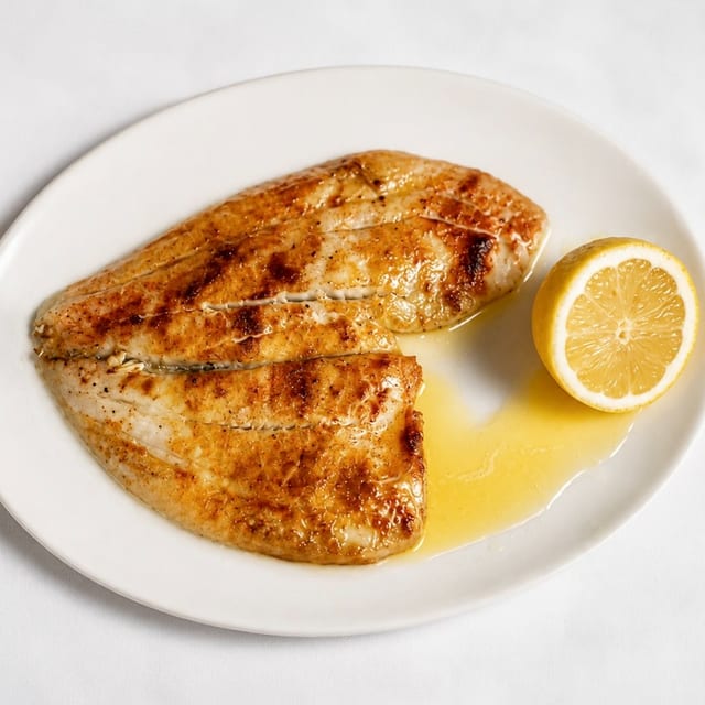 Broiled Filet of Sole.