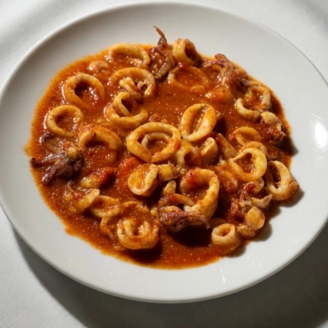 Calamari Marinara.