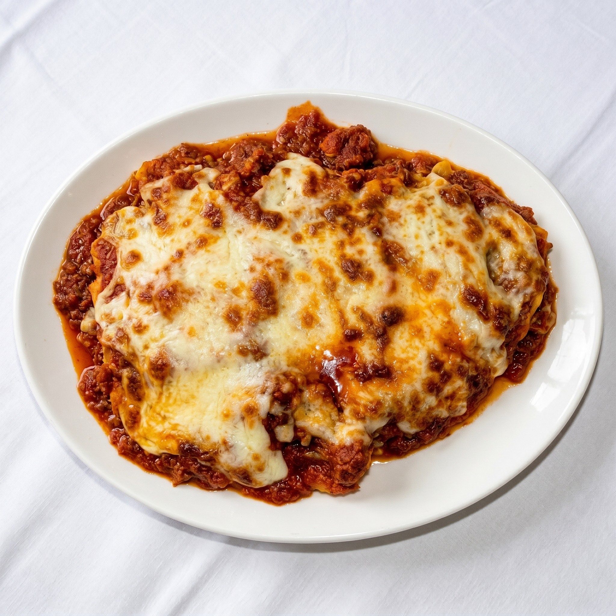 Eggplant Parmigiana.