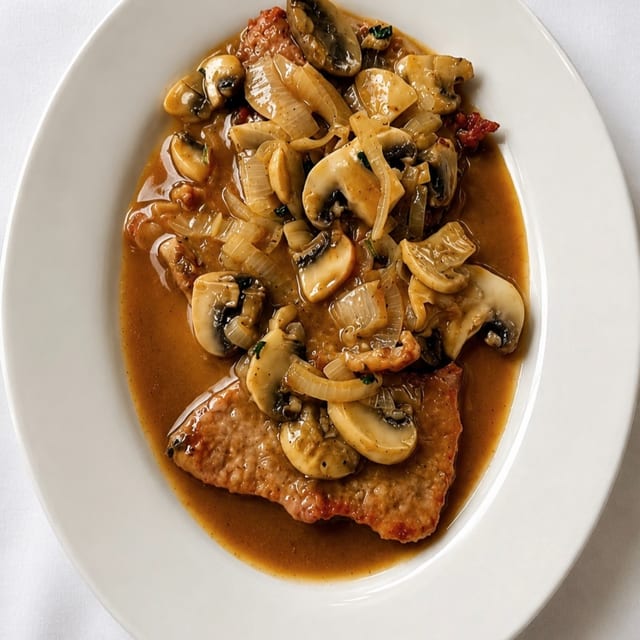 Veal Marsala.